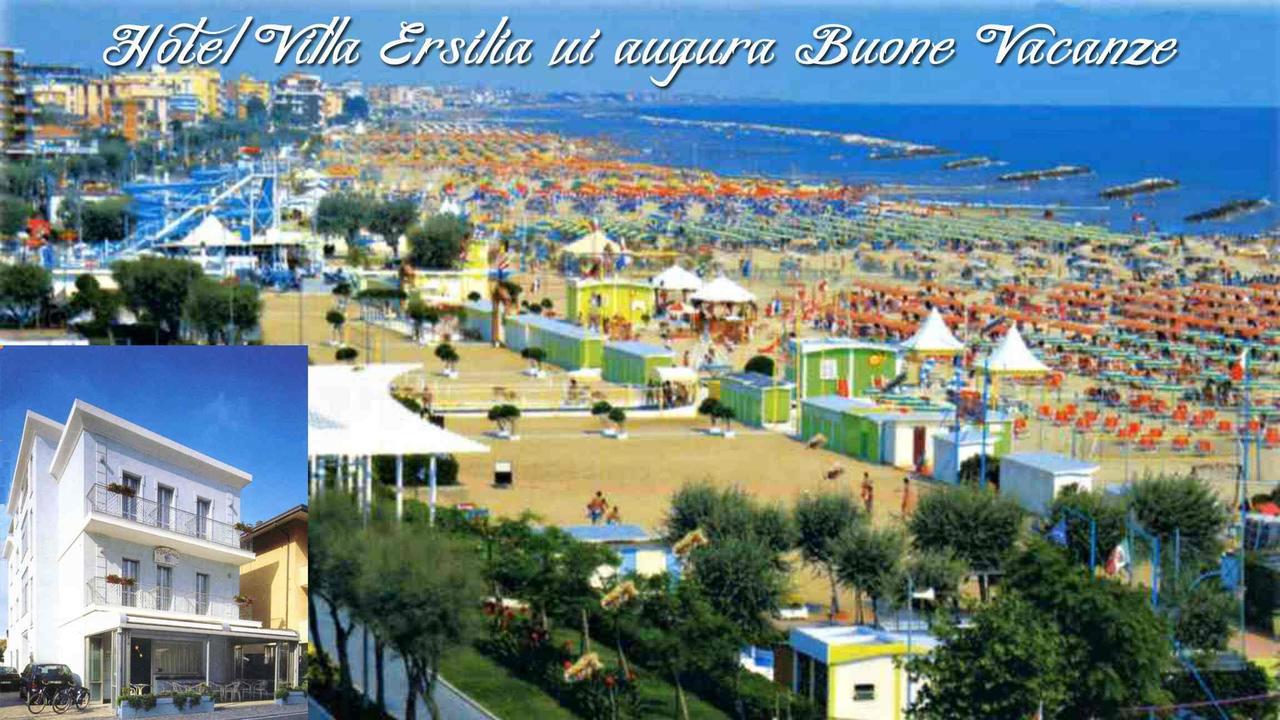 Hotel Villa Ersilia Rimini B&B المظهر الخارجي الصورة